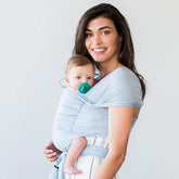 *LILLEbaby Tie The Knot Wrap - Powder Blue